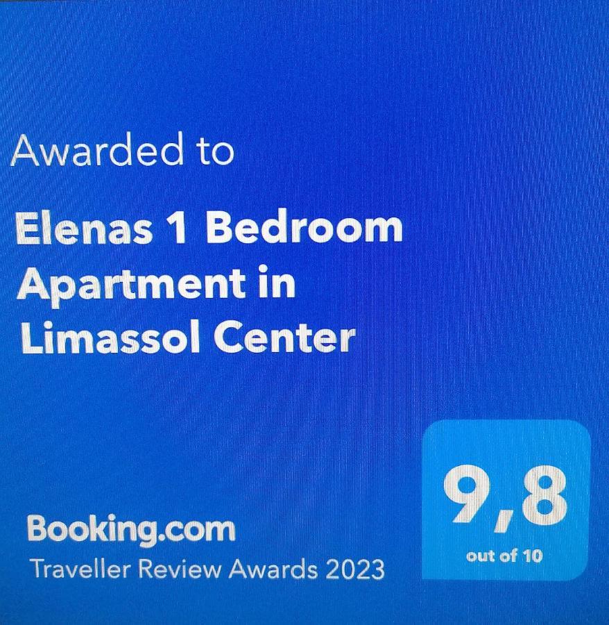 Elenas 1 Bedroom Apartment In Limassol Center Екстериор снимка